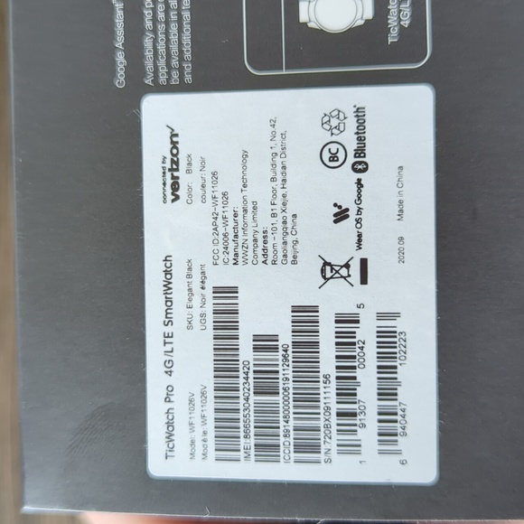 Tic Watch Pro Smartwatch w/ adjustable band - Picture 3 of 16